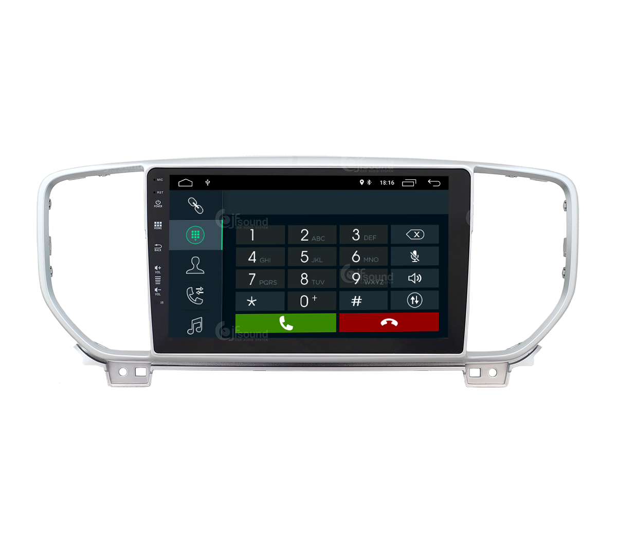 JFSound X7C-PRO JF-139KS autoradio Kia Sportage DSP