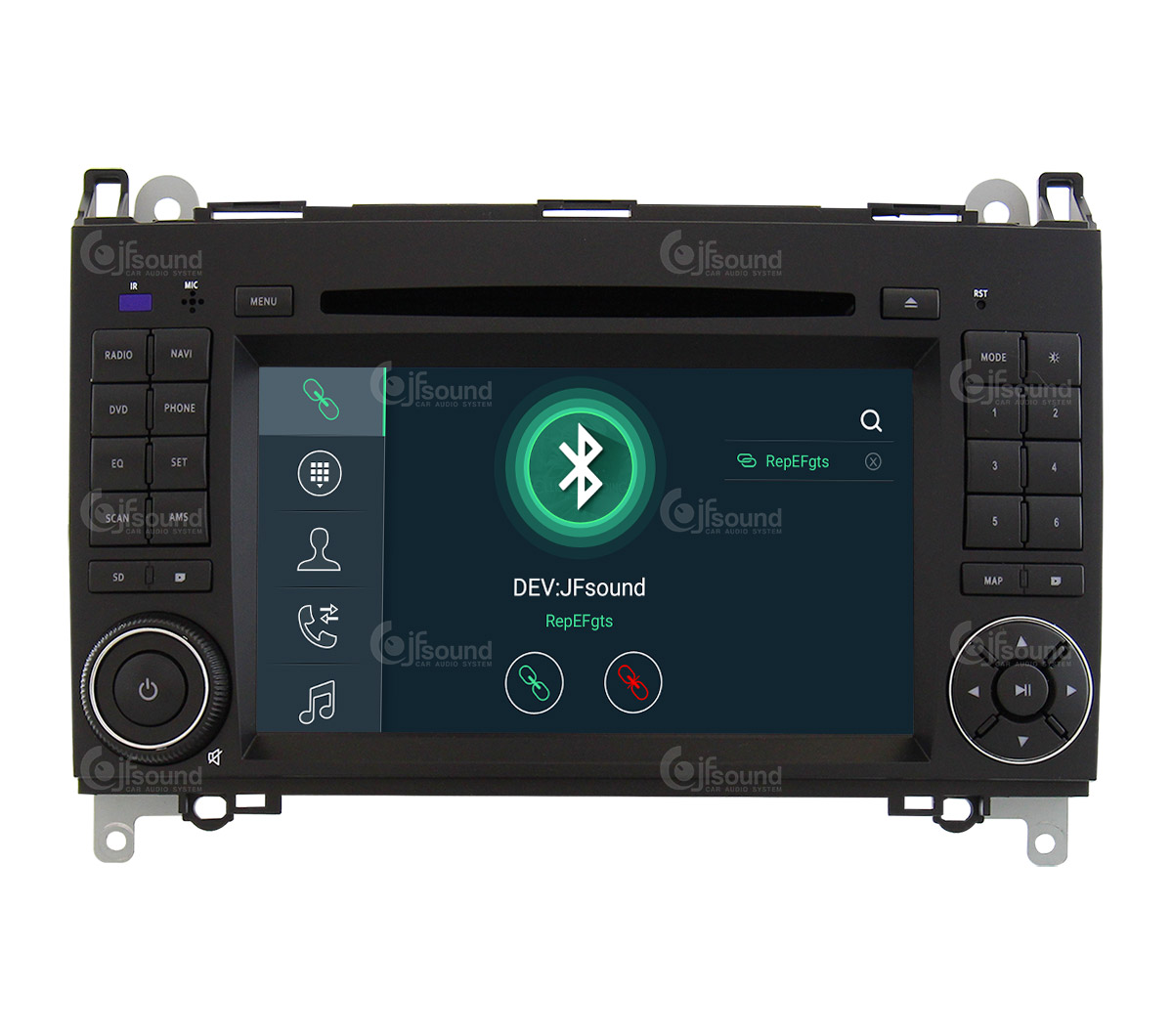 JFSound X9C-PRO JF-037MB-X9C-PRO autoradio per Mercedes A/B