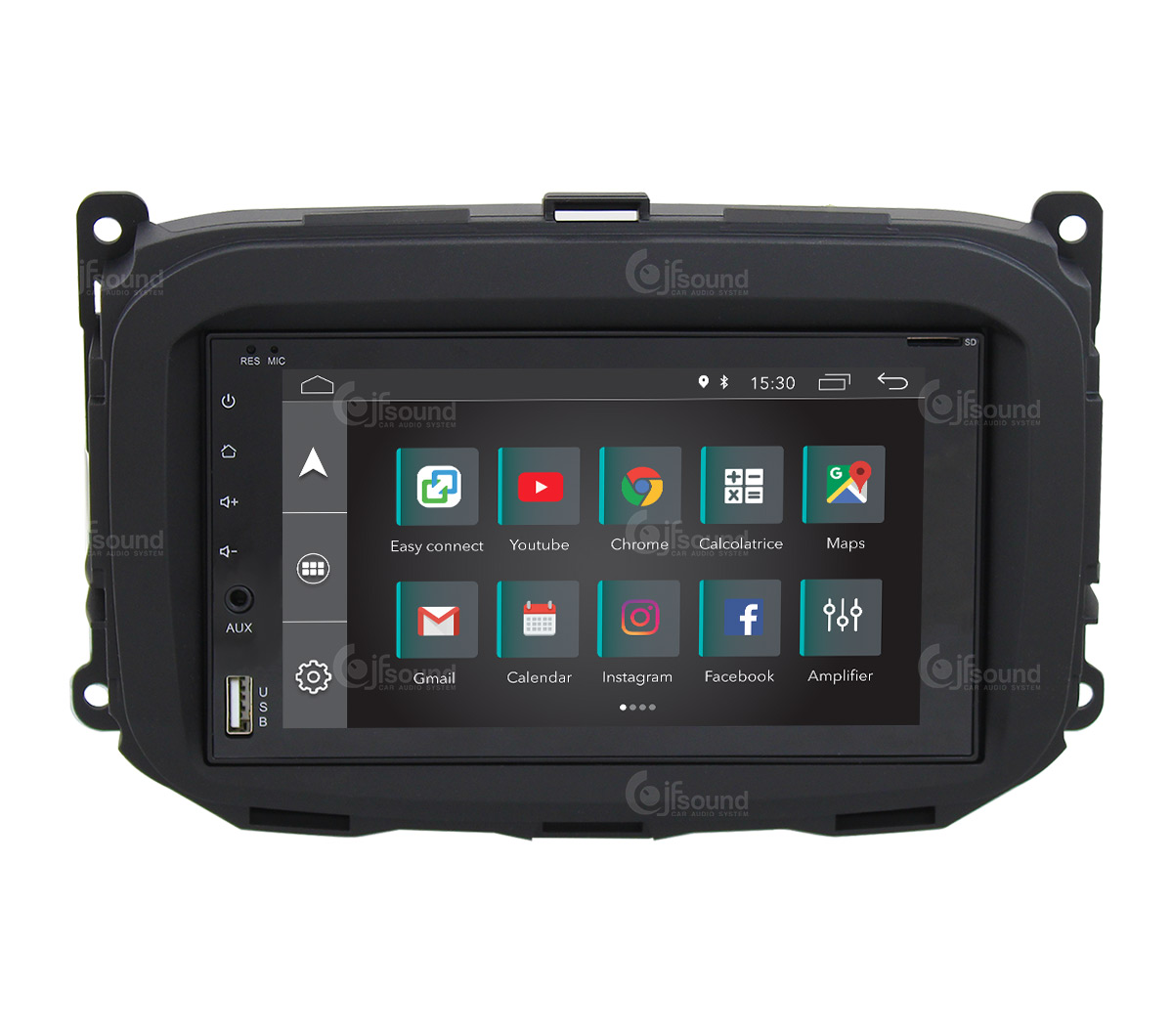 JFSound X7C-PRO JF-227-X7C-AG-PRO autoradio Giulietta DSP