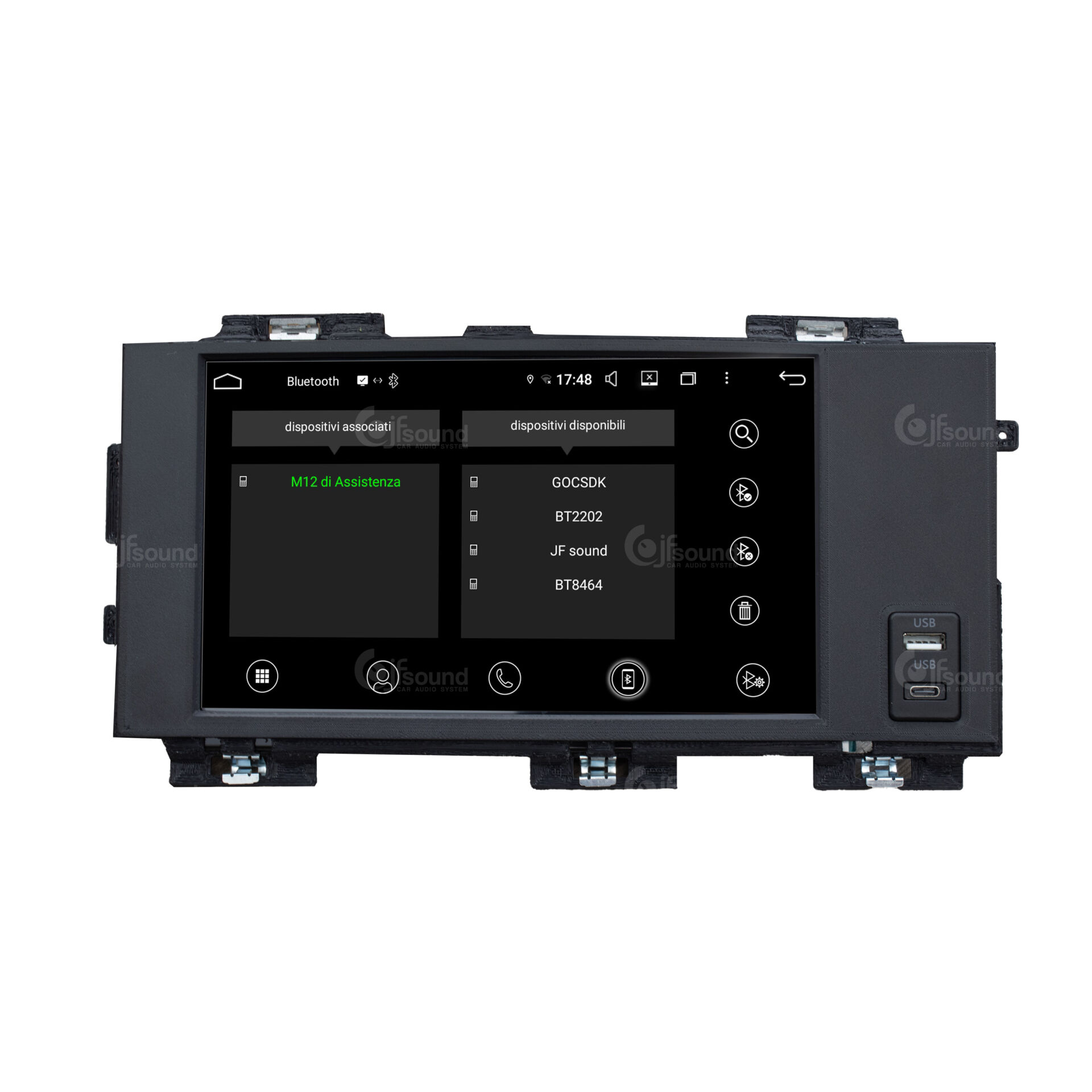 JFSound UP-PRO JF-039FG-UP-PRO autoradio Fiat Grande Panda