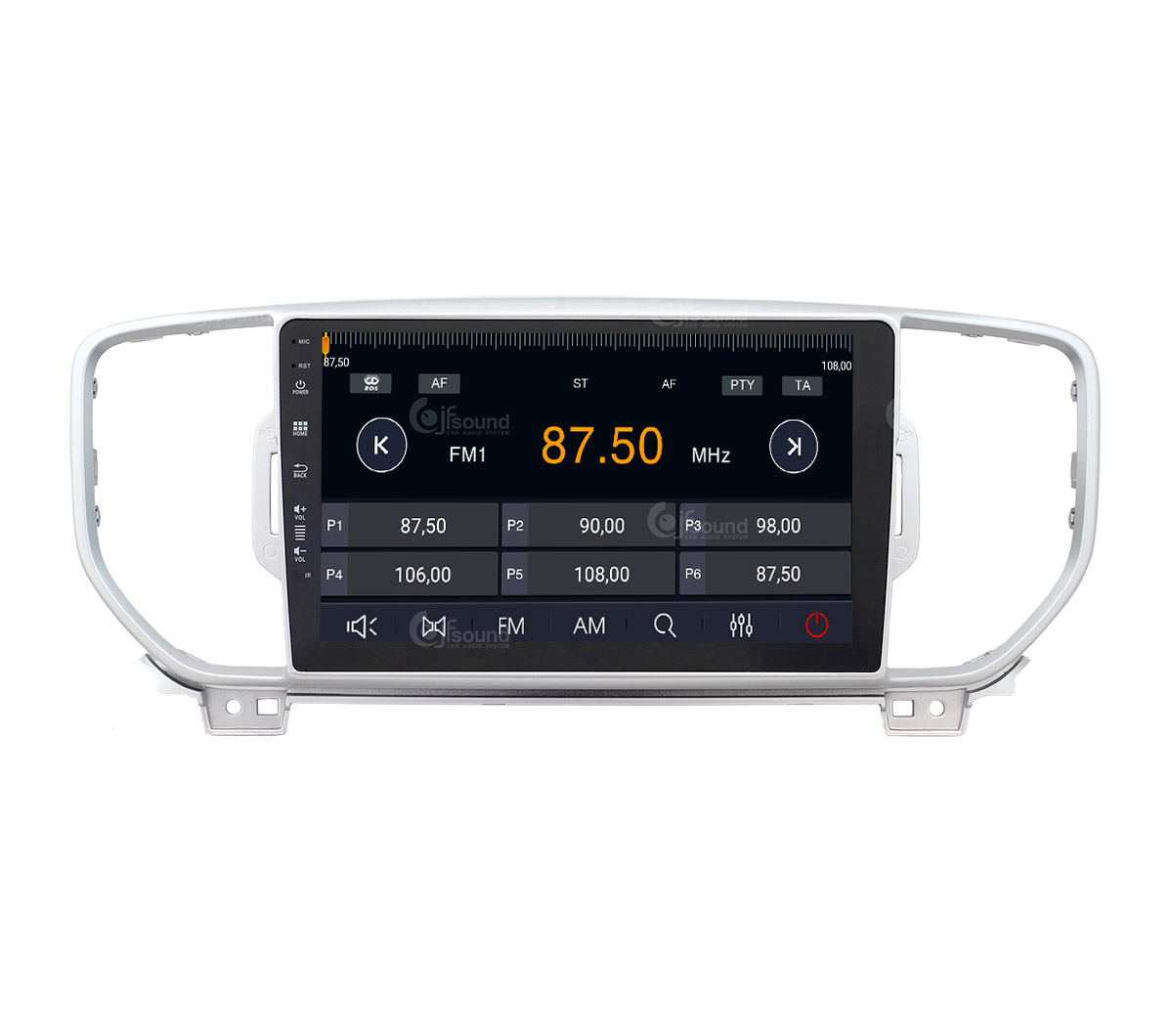 JFSound X9C-PRO JF-039KS-X9C-2-PRO autoradio Android Sportage 4G