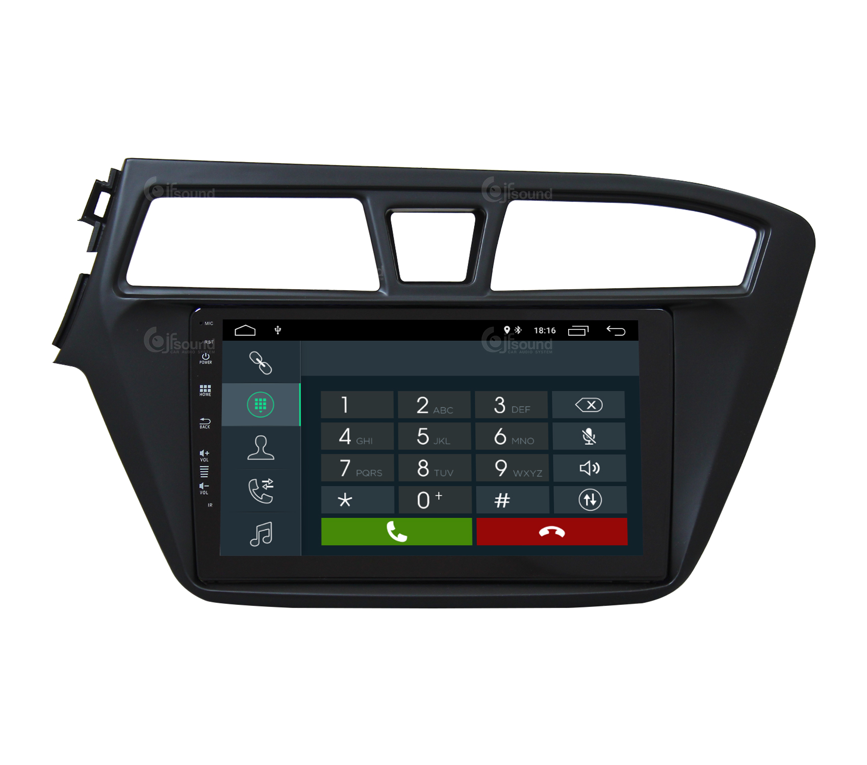 JFSound X7C-PRO JF-039H2-X7C-PRO autoradio per Hyundai i20 DSP