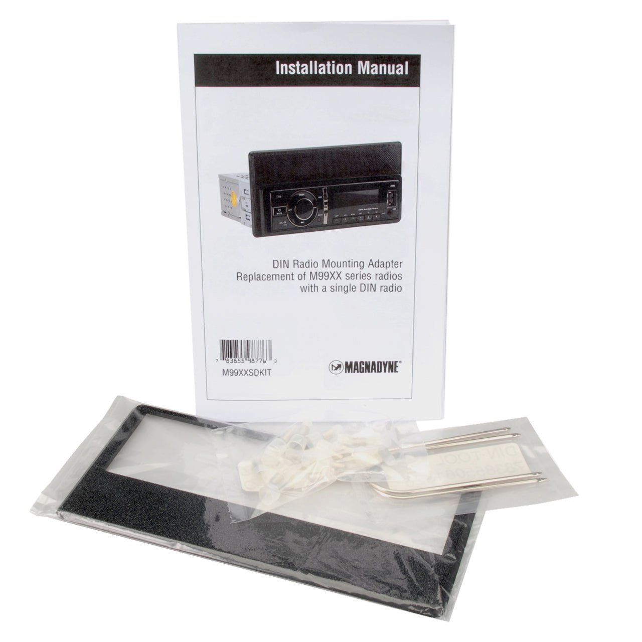 Magnedyne M99XXSDKIT adattatore autoradio camper 1 DIN
