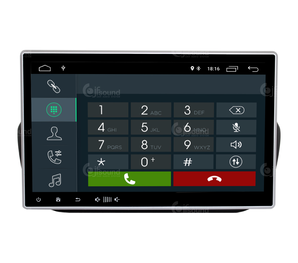 JFSound X7C-PRO JF-011-X7C-FF-PRO autoradio Fiat Fiorino con DSP