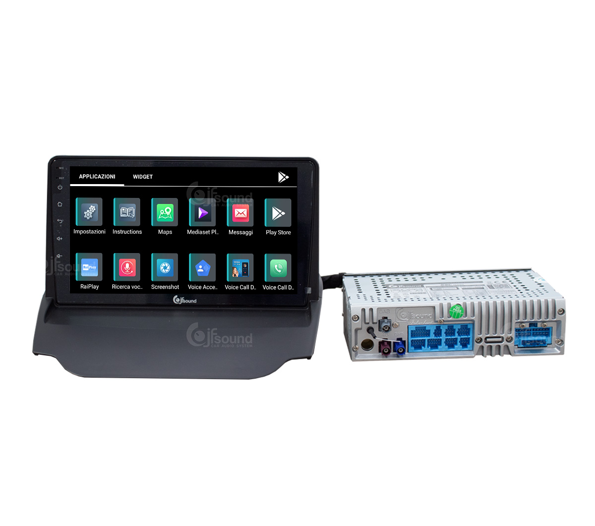 JFSound X9C-PRO JF-039FE autoradio Android Ecosport 4G DSP