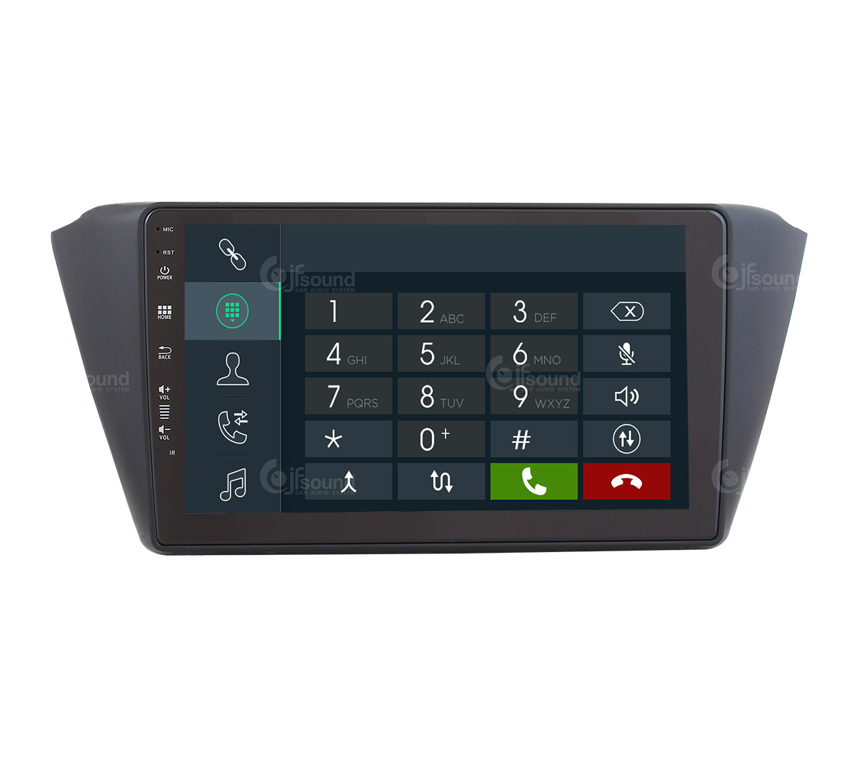 JFSound X9C-PRO JF-039SF autoradio Skoda Fabia 4G DSP