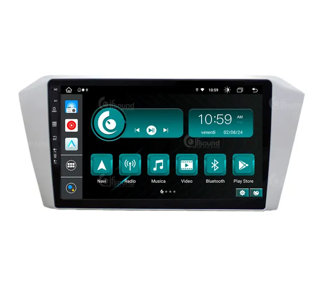 JFSound X9C-PRO JF-131WP autoradio Passat 4G retrocamera