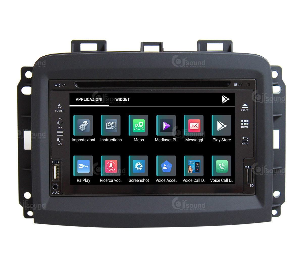 JFSound JF-222-X9C-FL-PRO autoradio Android 4G per Fiat 500L