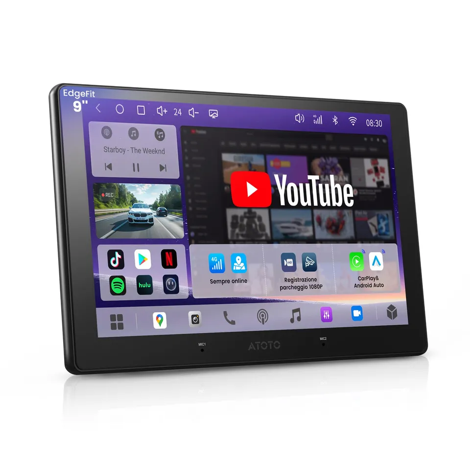 ATOTOZONE Car Stereo S8 Gen4 autoradio 9" 4+64G QLED