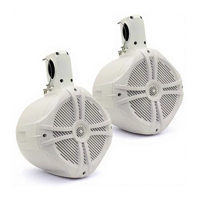 Power Acoustik MWT-65W casse marine 6,5" 500W bianche
