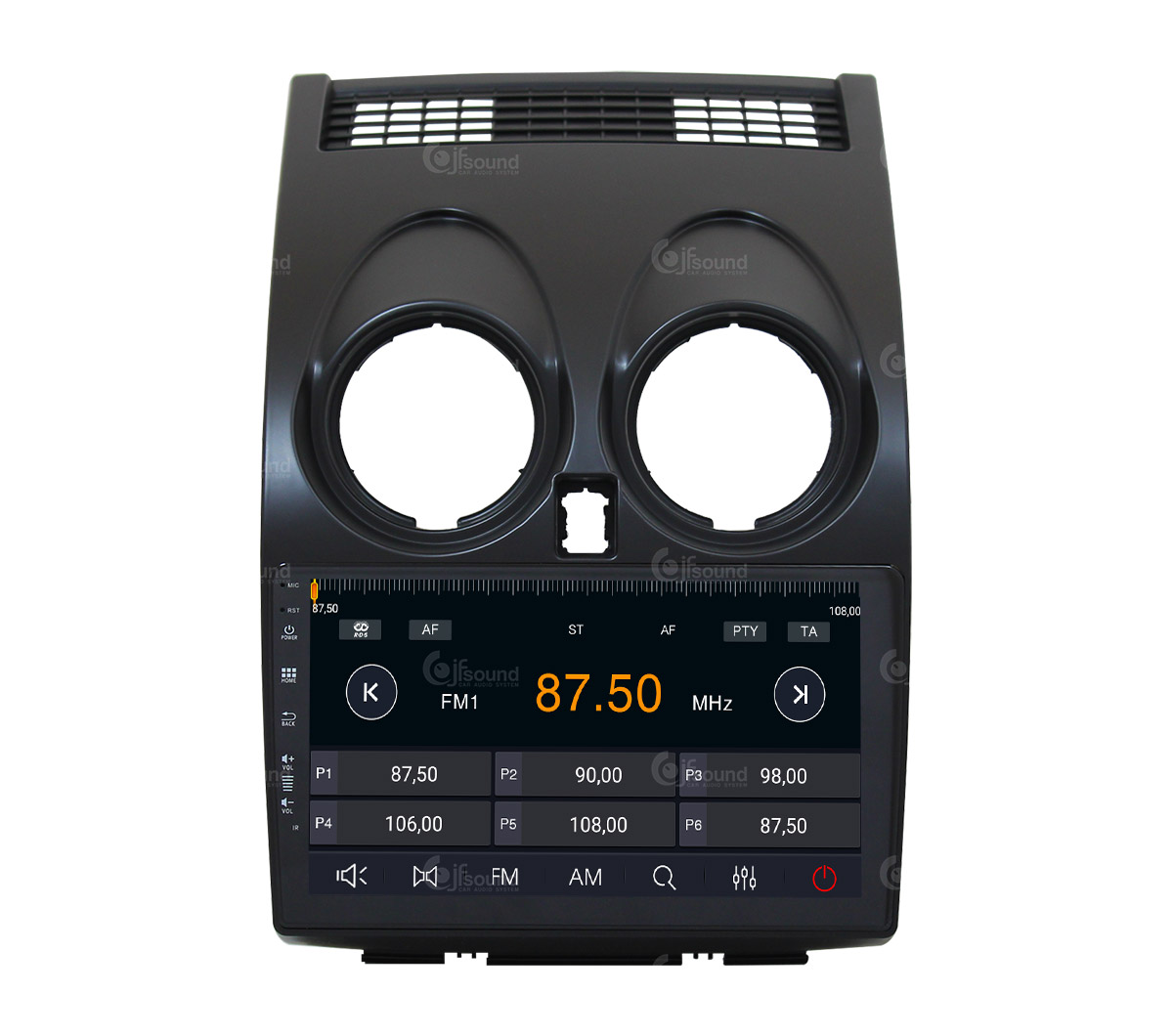 JFSound JF-039NQ-X9C-2-PRO autoradio Android 4G per Qashqai