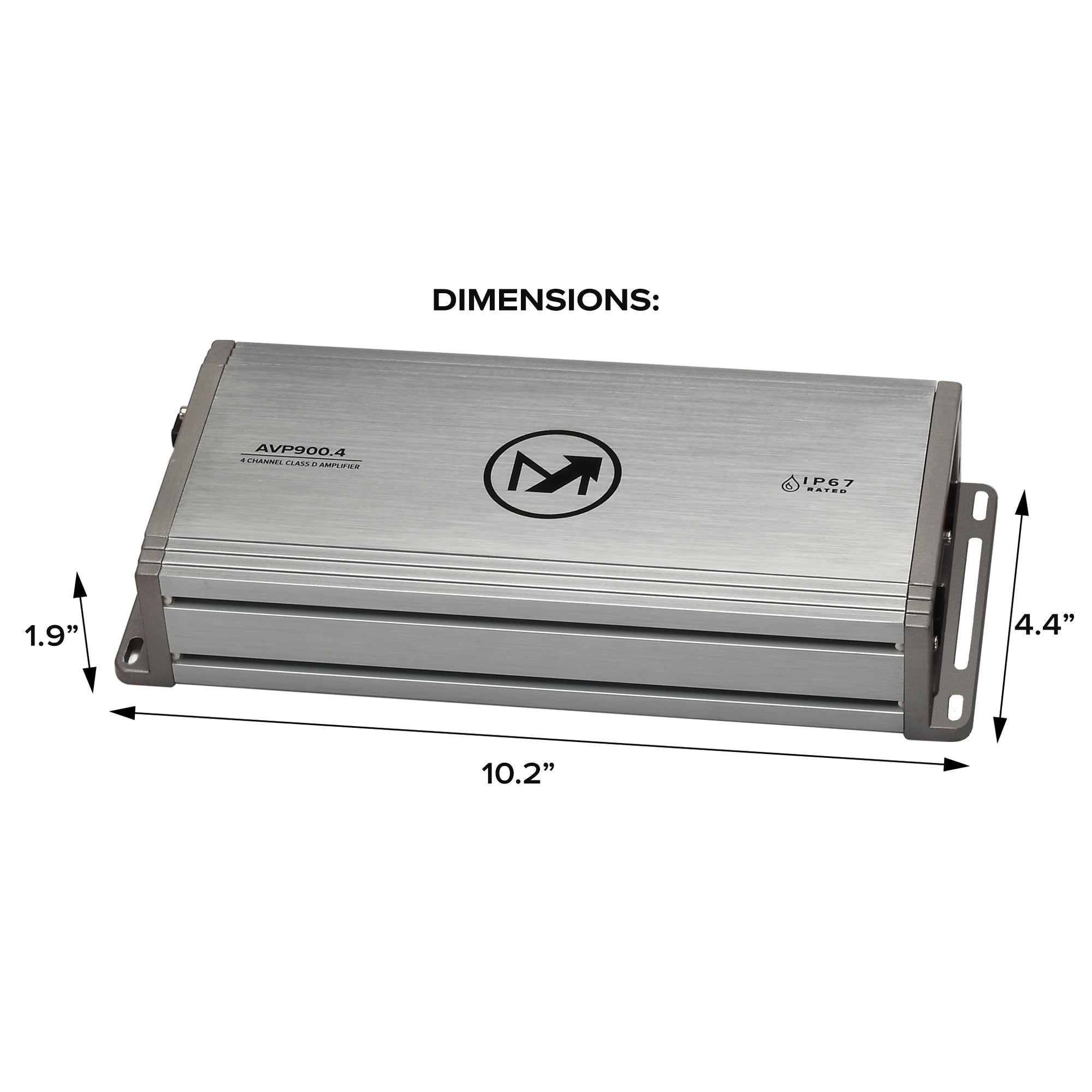 Magnedyne AquaVibe AVP900.4 Amplificatore 4 Canali 900W IP67