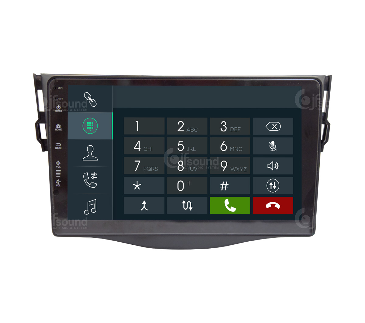 JFSound X9C-PRO JF-039TR4-X9C-1-PRO autoradio Toyota RAV4 4G
