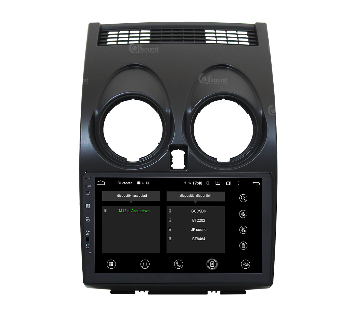 JFSound UP-PRO JF-039NQ-UP-1-PRO autoradio Nissan Qashqai CarPlay