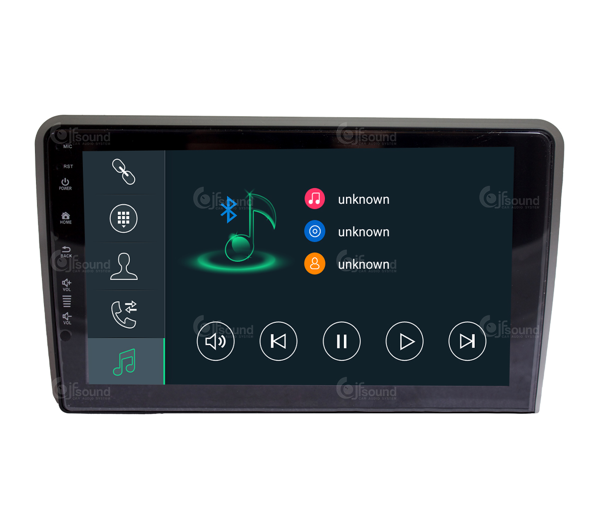 JFSound X9C-PRO JF-039A3-X9C-PRO autoradio Android Audi A3 4G DSP