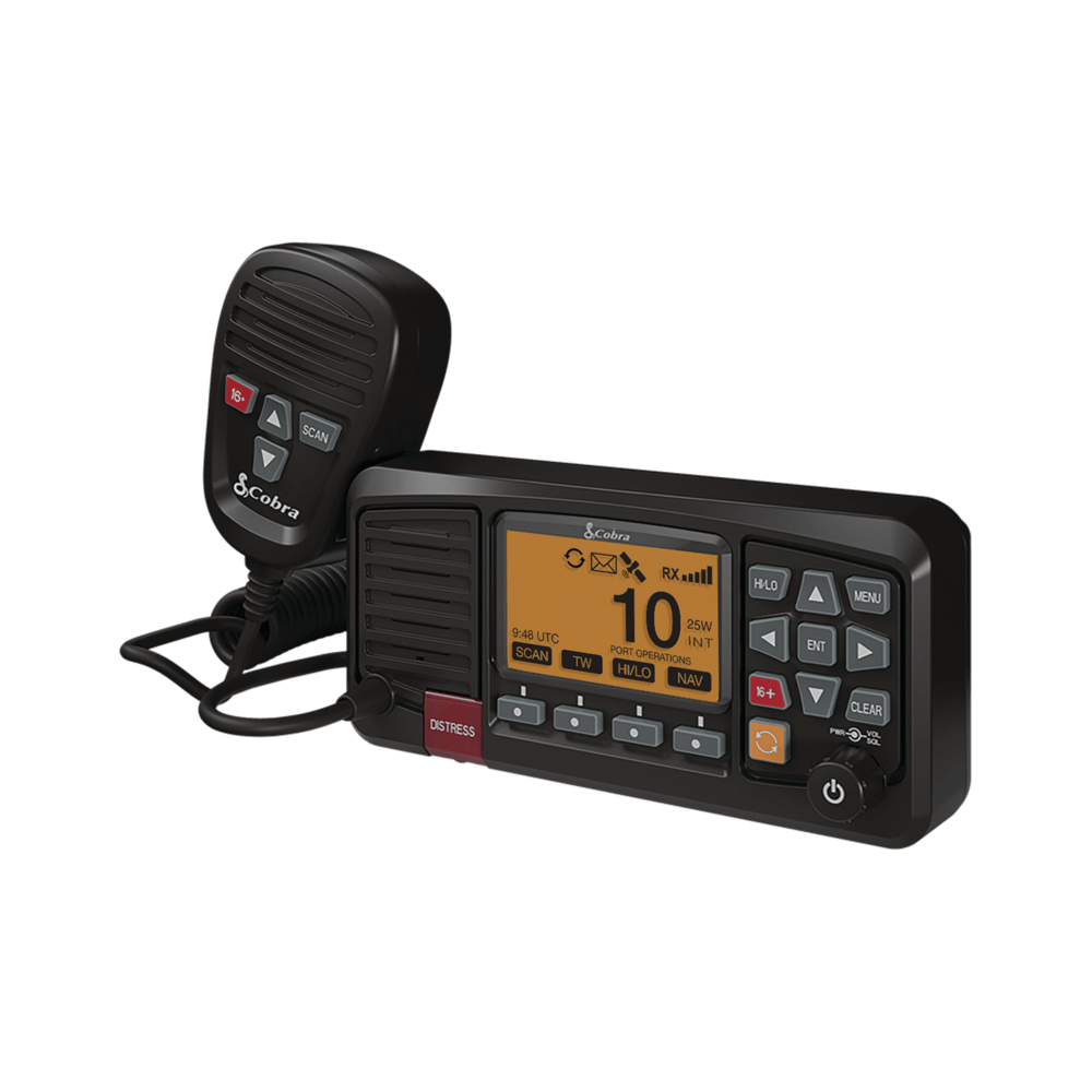 Cobra BlueBound 1350 radio VHF marina GPS DSC 25W IPX7