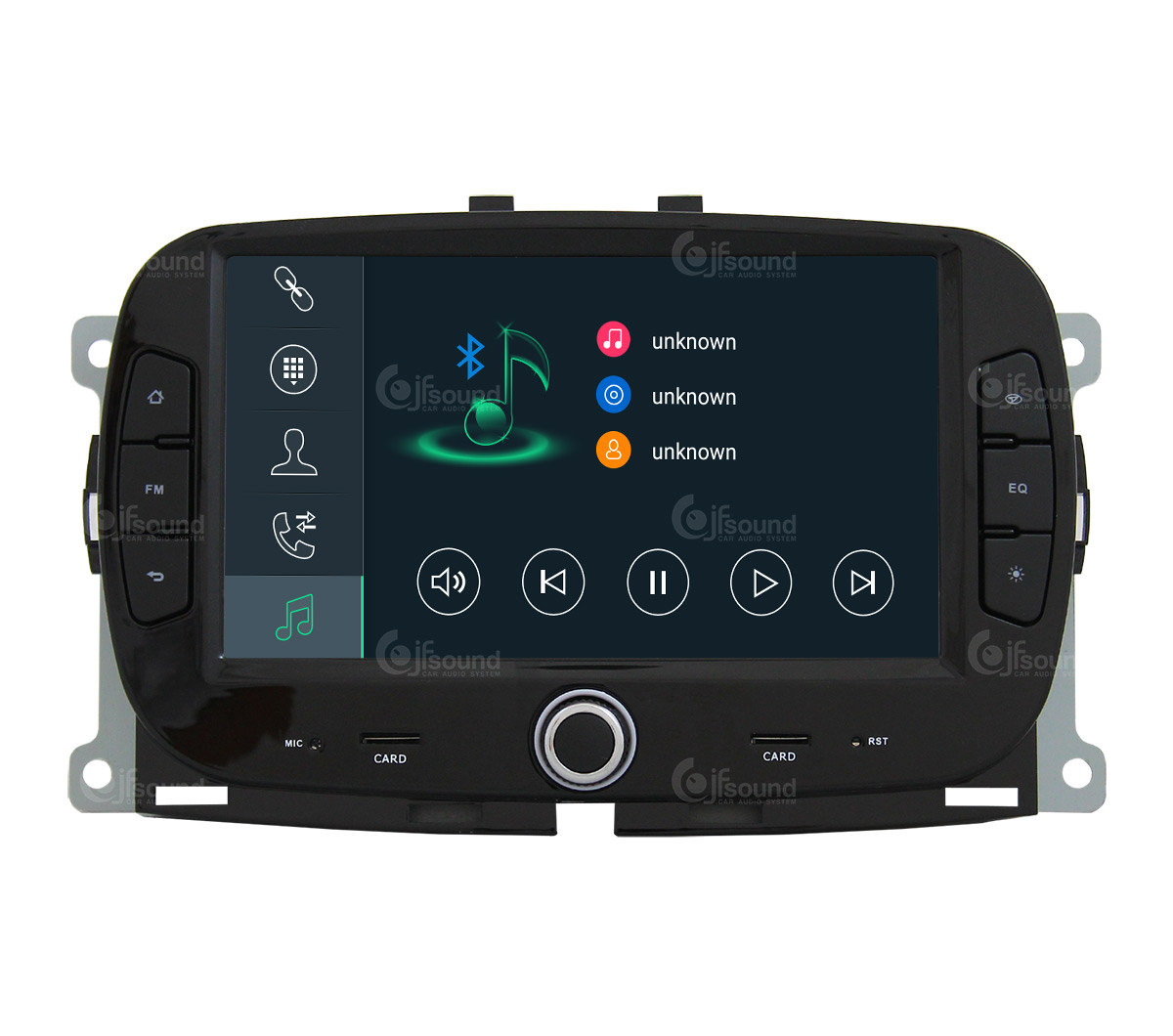 JFSound X9C-PRO JF-137F5 Autoradio Android Fiat 500 4G DSP