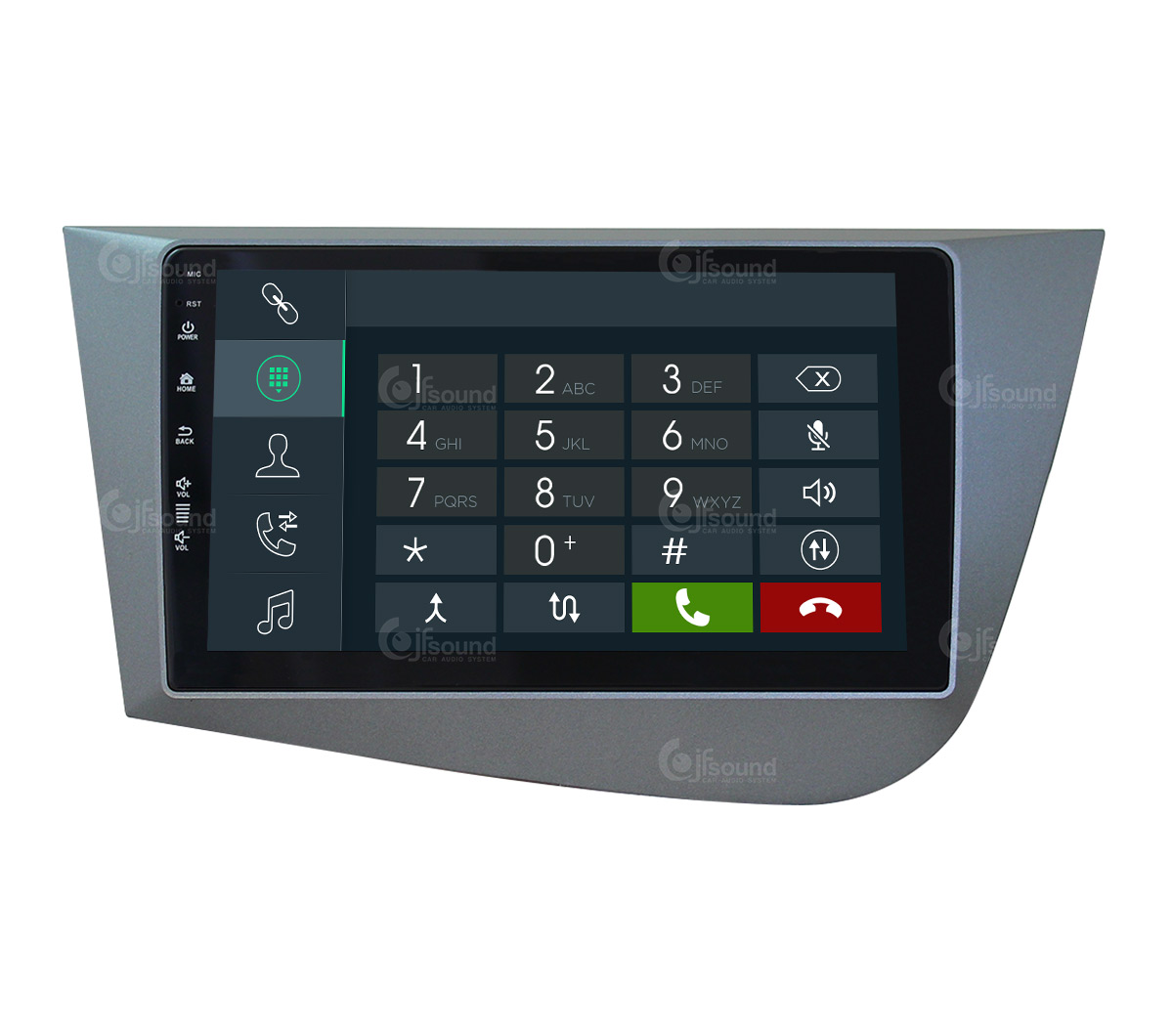 JFSound X9C-PRO JF-039SL autoradio Android Seat Leon 4G DSP
