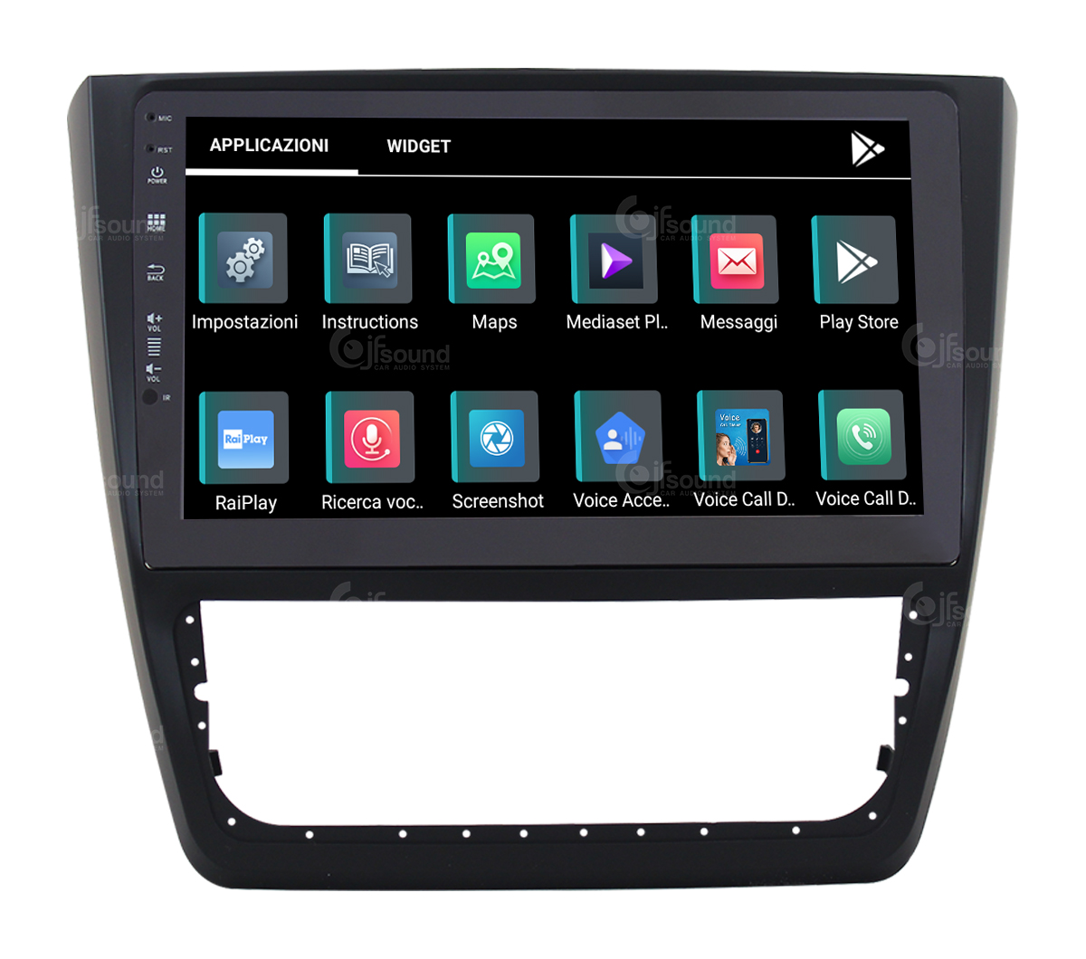 JFSound X9C-PRO JF-031SY-X9C-PRO autoradio Android Skoda Yeti 4G