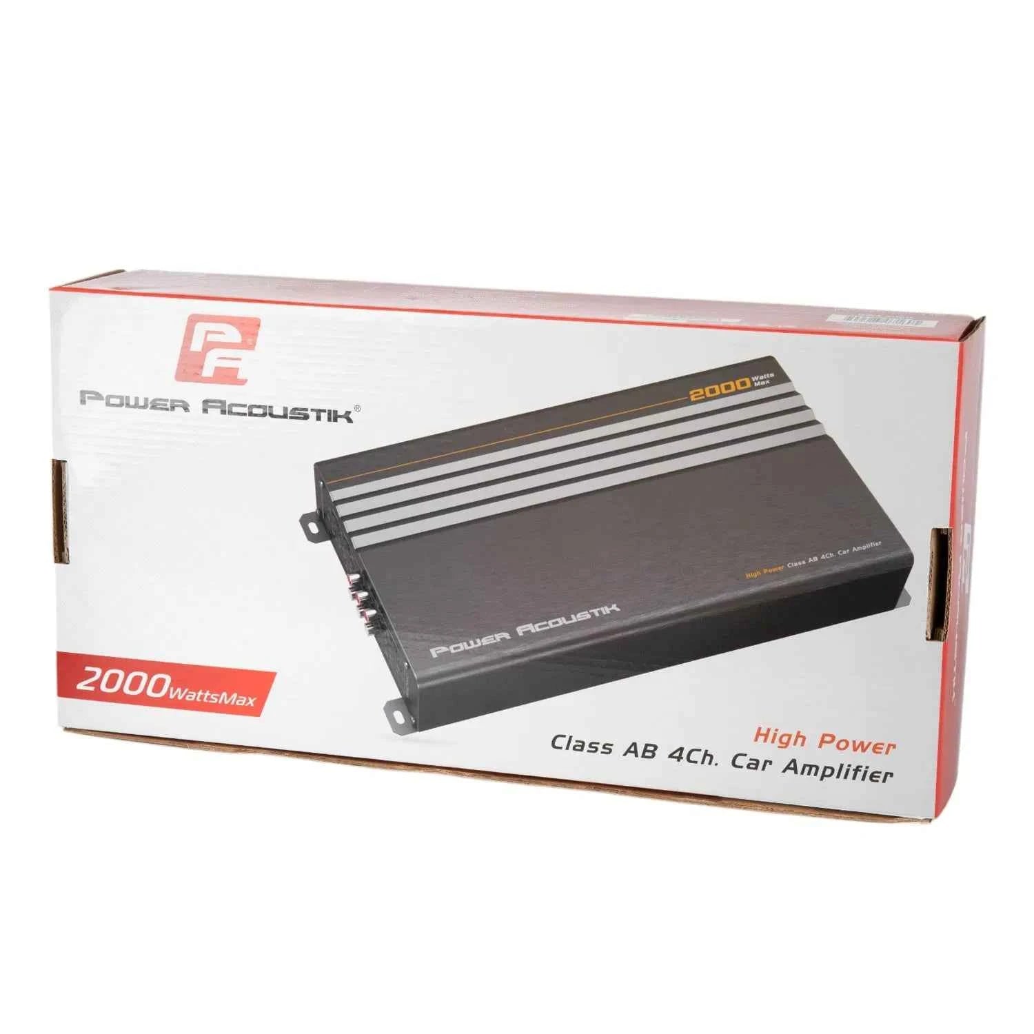 Power Acoustik CA4-2000 Amplificatore Auto 4 Canali 2000W