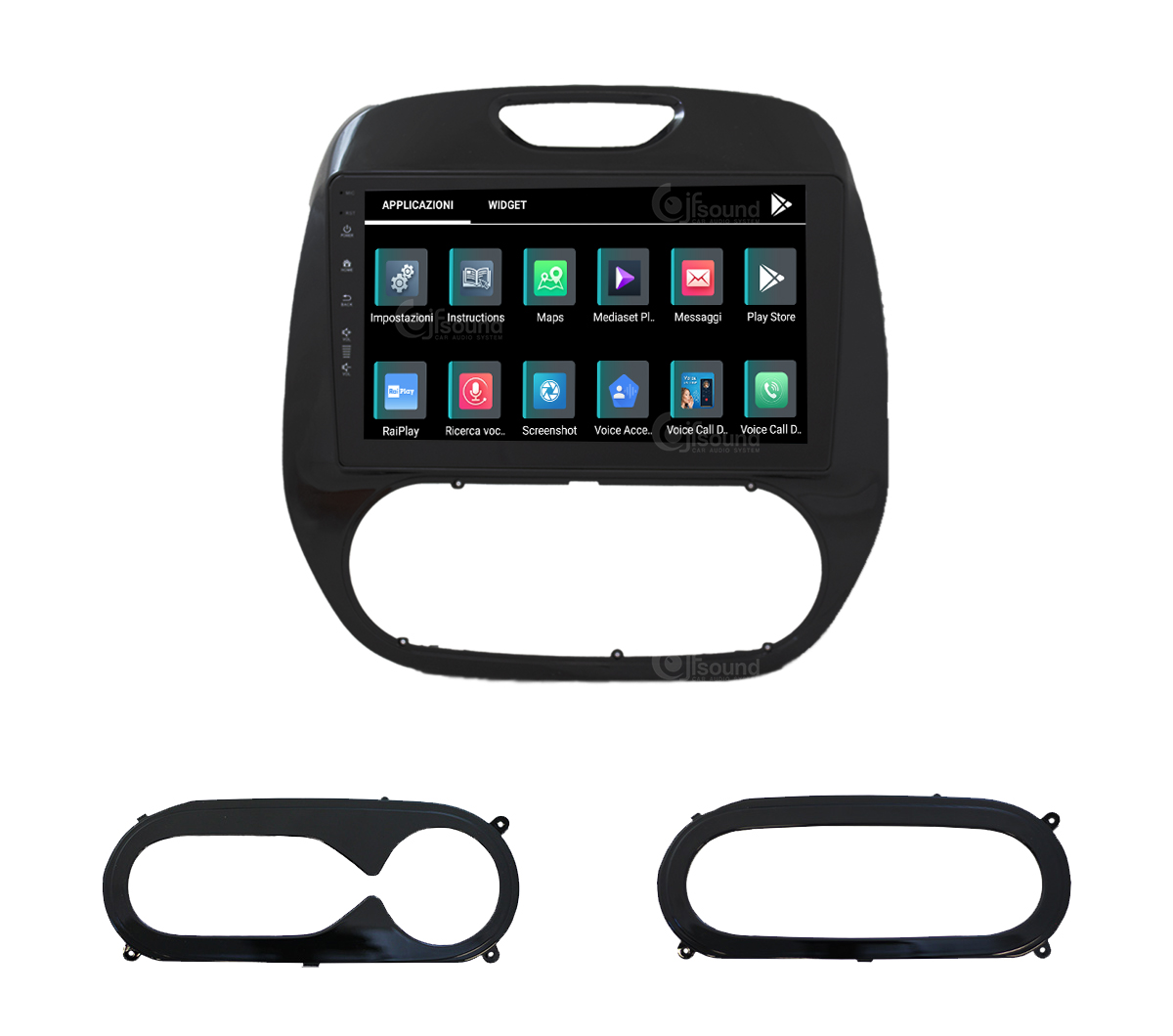 JFSound X9C-PRO JF-039RC autoradio Android Renault Captur 4G