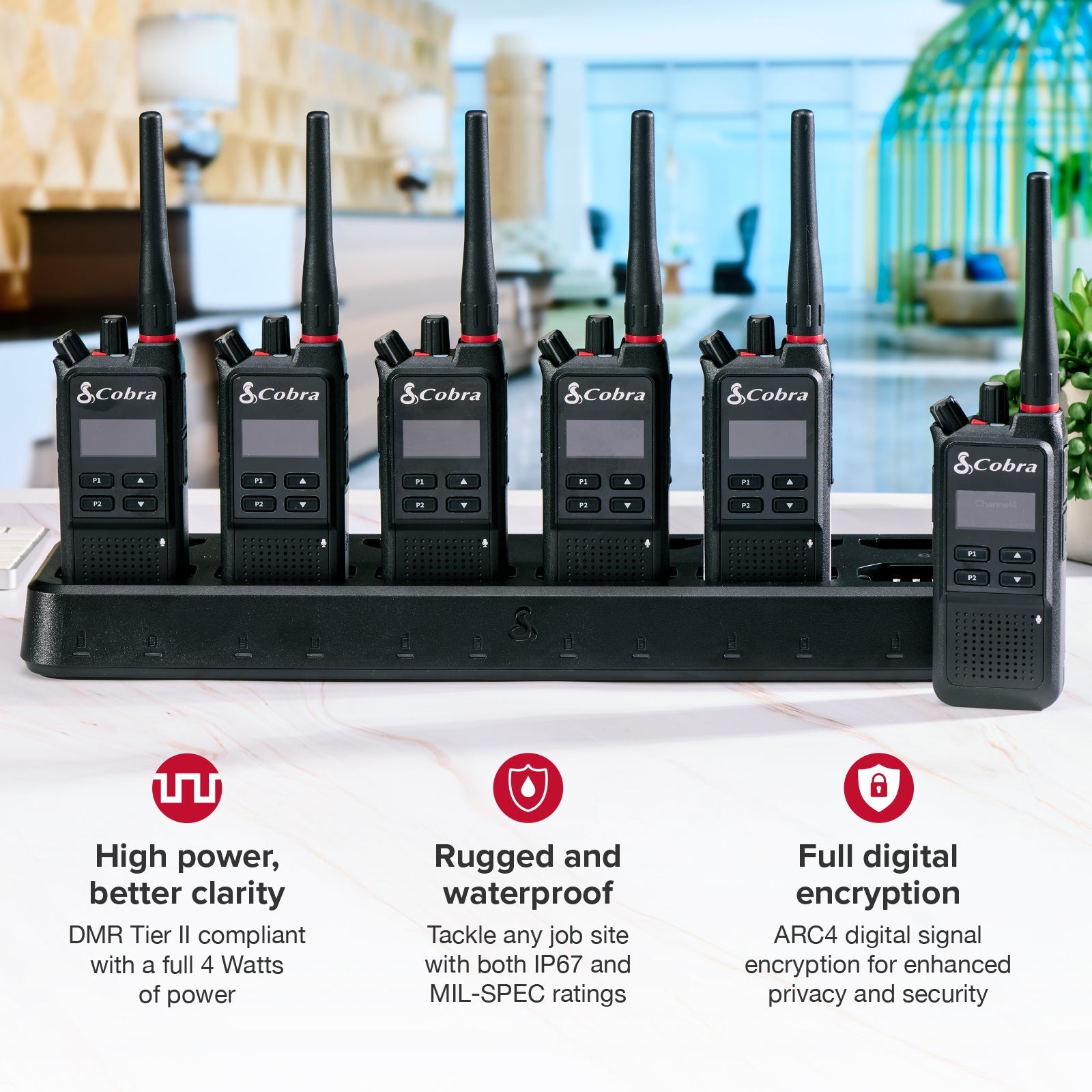 Performa 850 Digital Radio Business 4W 1 pezzo digitale