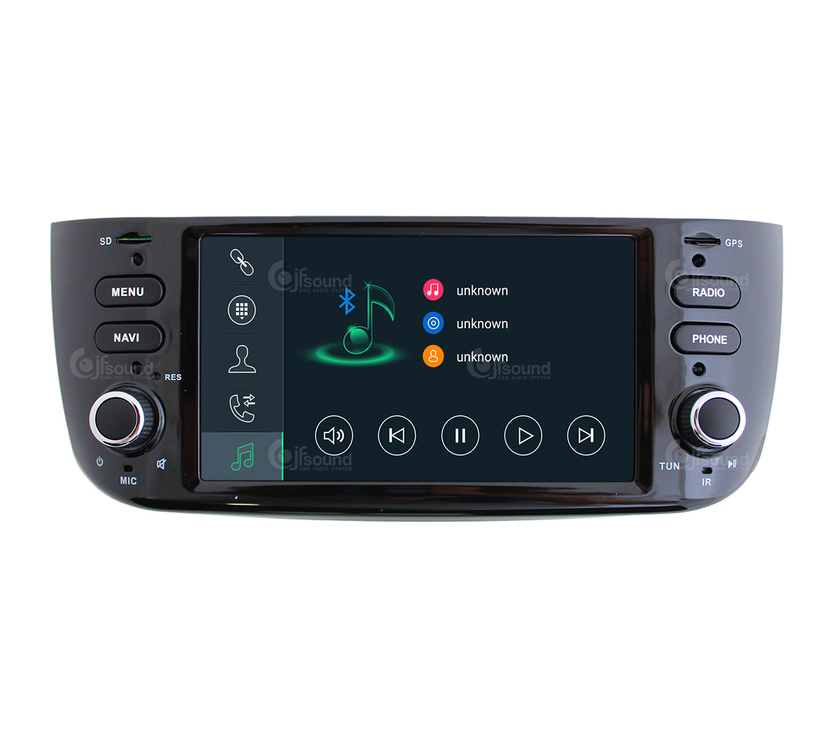 JFSound X9C-PRO JF-132FL-X9C-PRO autoradio Android Fiat Punto EVO 4G