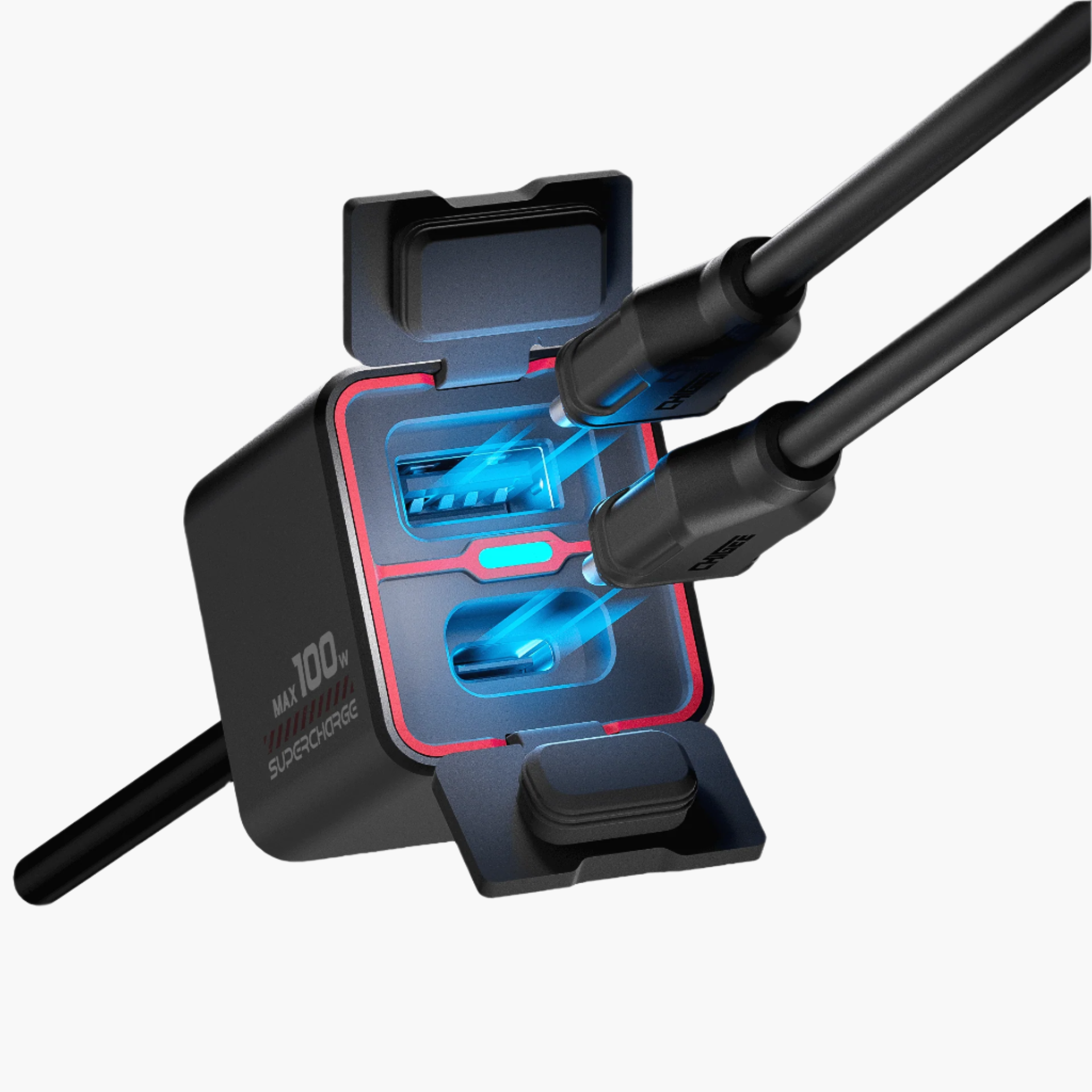 CHIGEE TR100 Caricabatterie Bidirezionale 100W