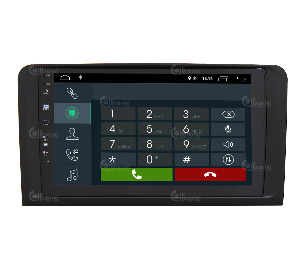 JFSound X7C-PRO JF-039MB-X7C-PRO autoradio Android Mercedes ML