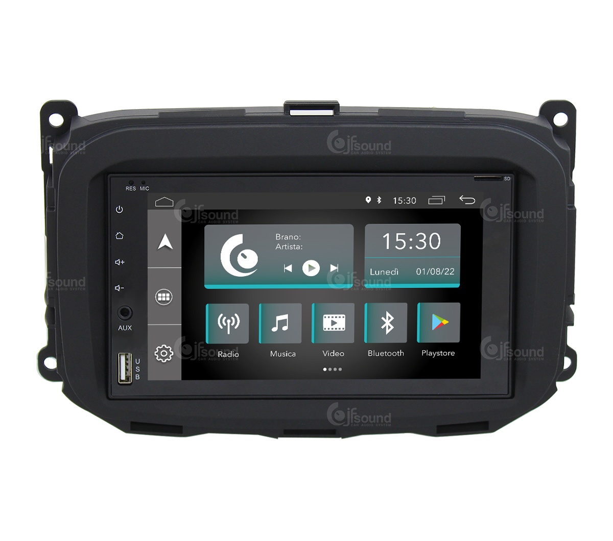 JFSound X7C-PRO JF-227-X7C-AG-PRO autoradio Giulietta DSP