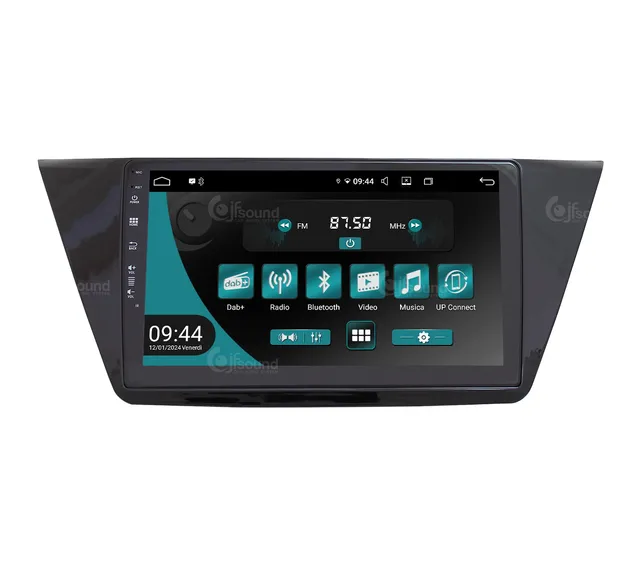 JFSound UP-PRO JF-131WT autoradio Android per Volkswagen Touran