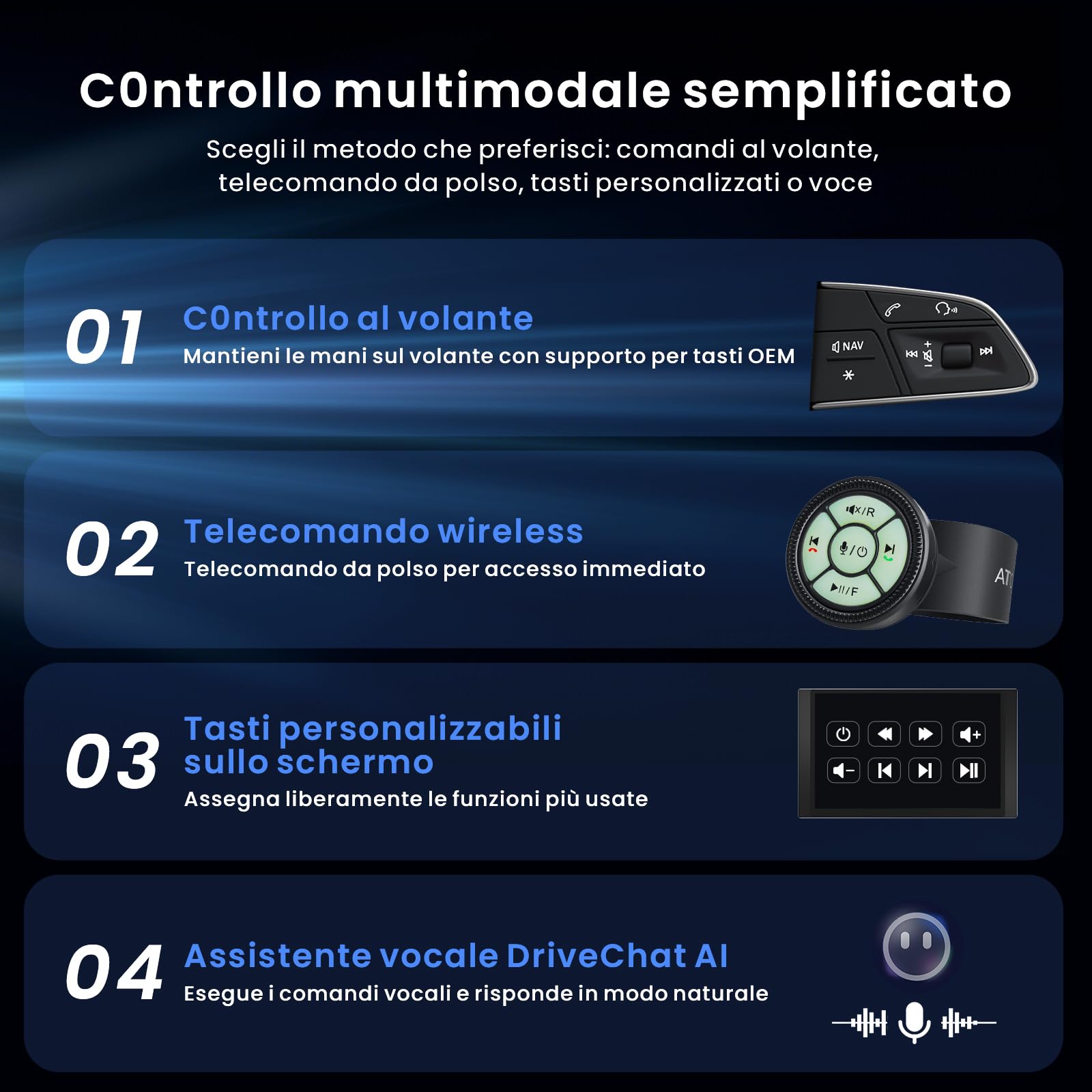 ATOTOZONE X10G225E Autoradio 2 DIN 12.5" QLED 8+128GB