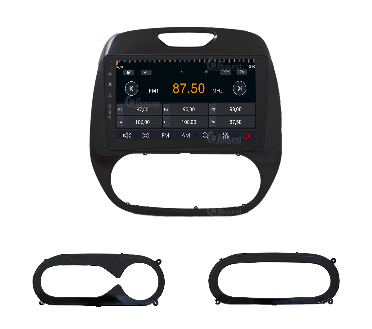 JFSound X9C-PRO JF-039RC autoradio Android Renault Captur 4G