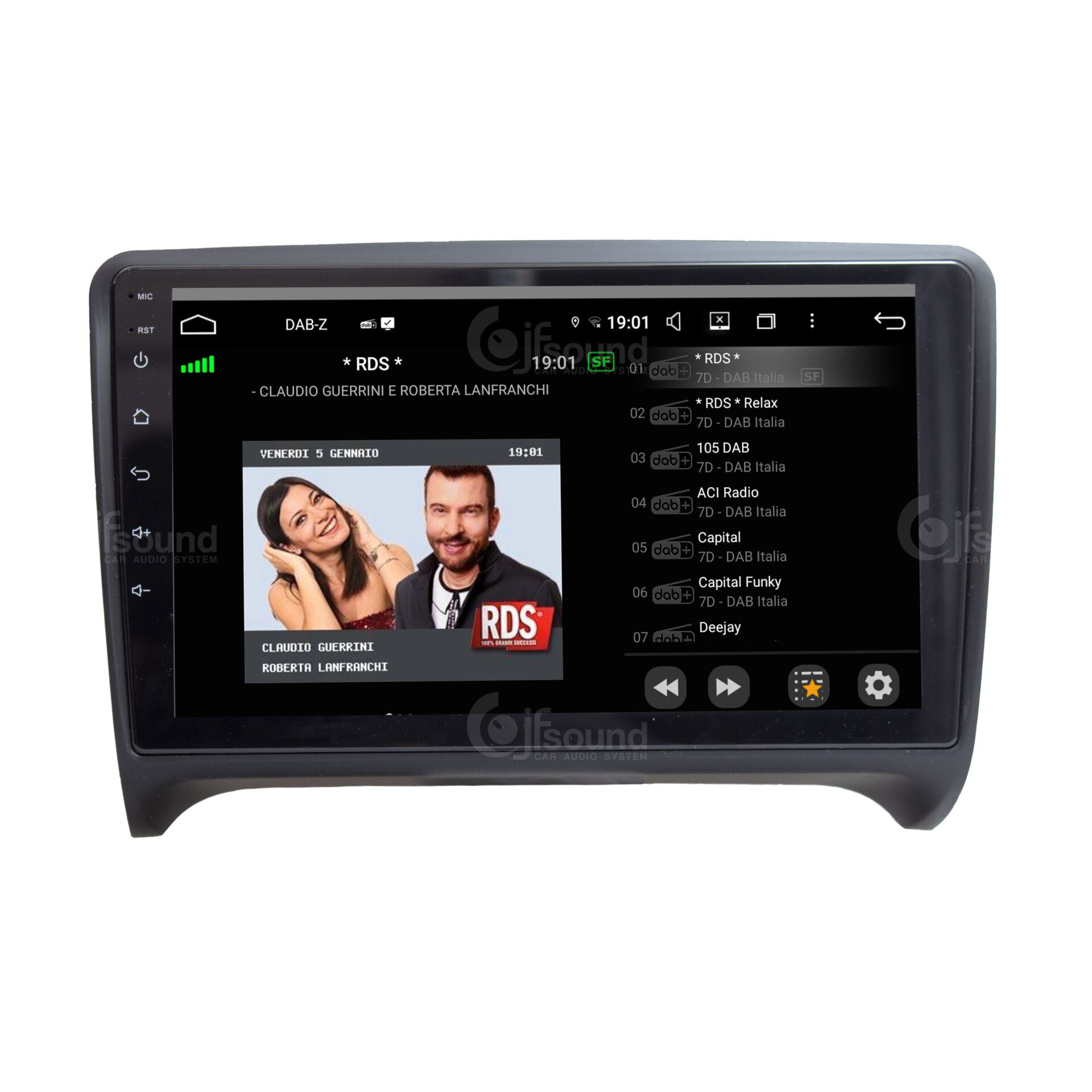 JFSound UP-PRO JF-039AT-UP-PRO autoradio Android Audi TT