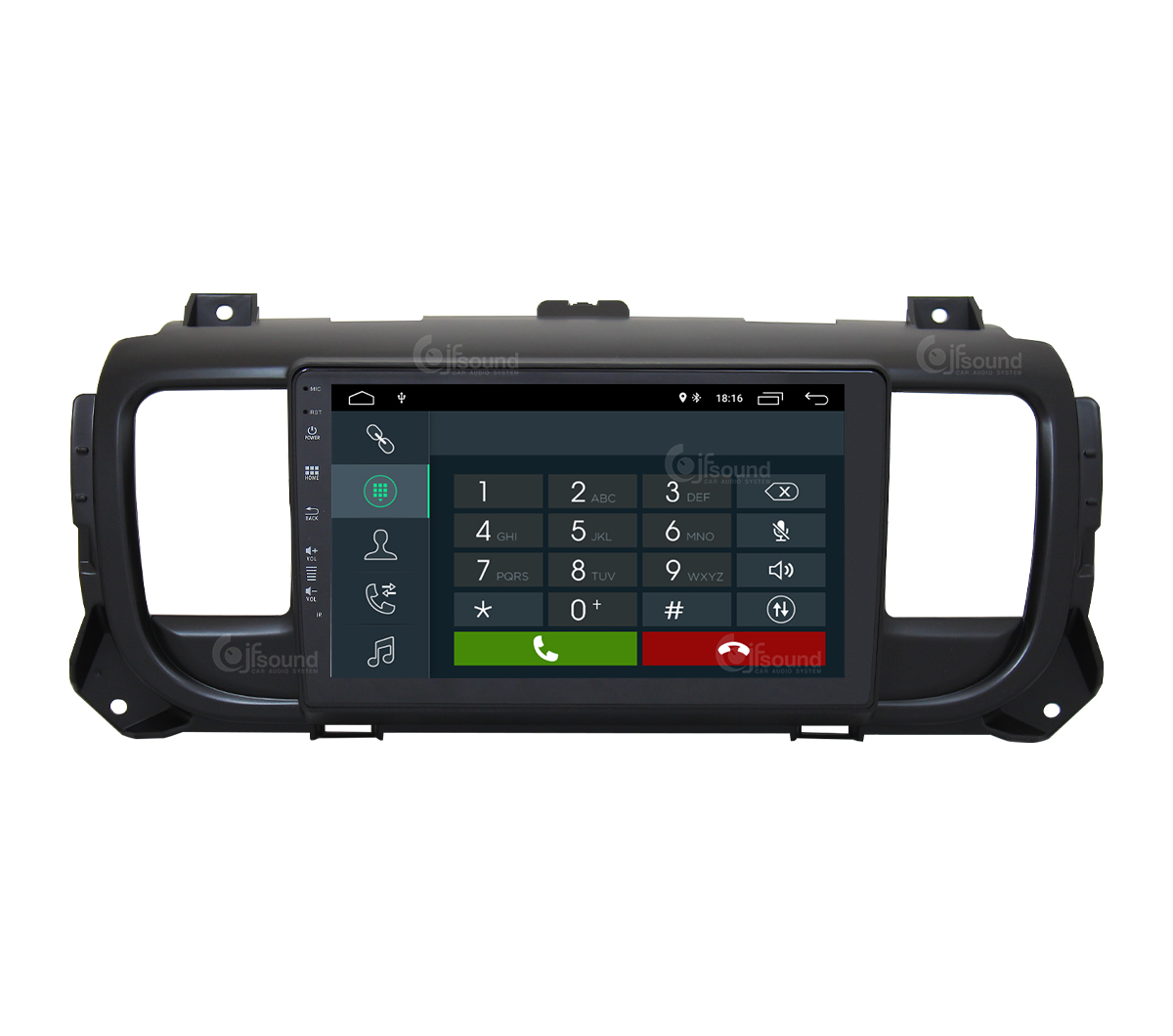 JFSound X7C-PRO autoradio Android per Jumpy Expert Proace DSP