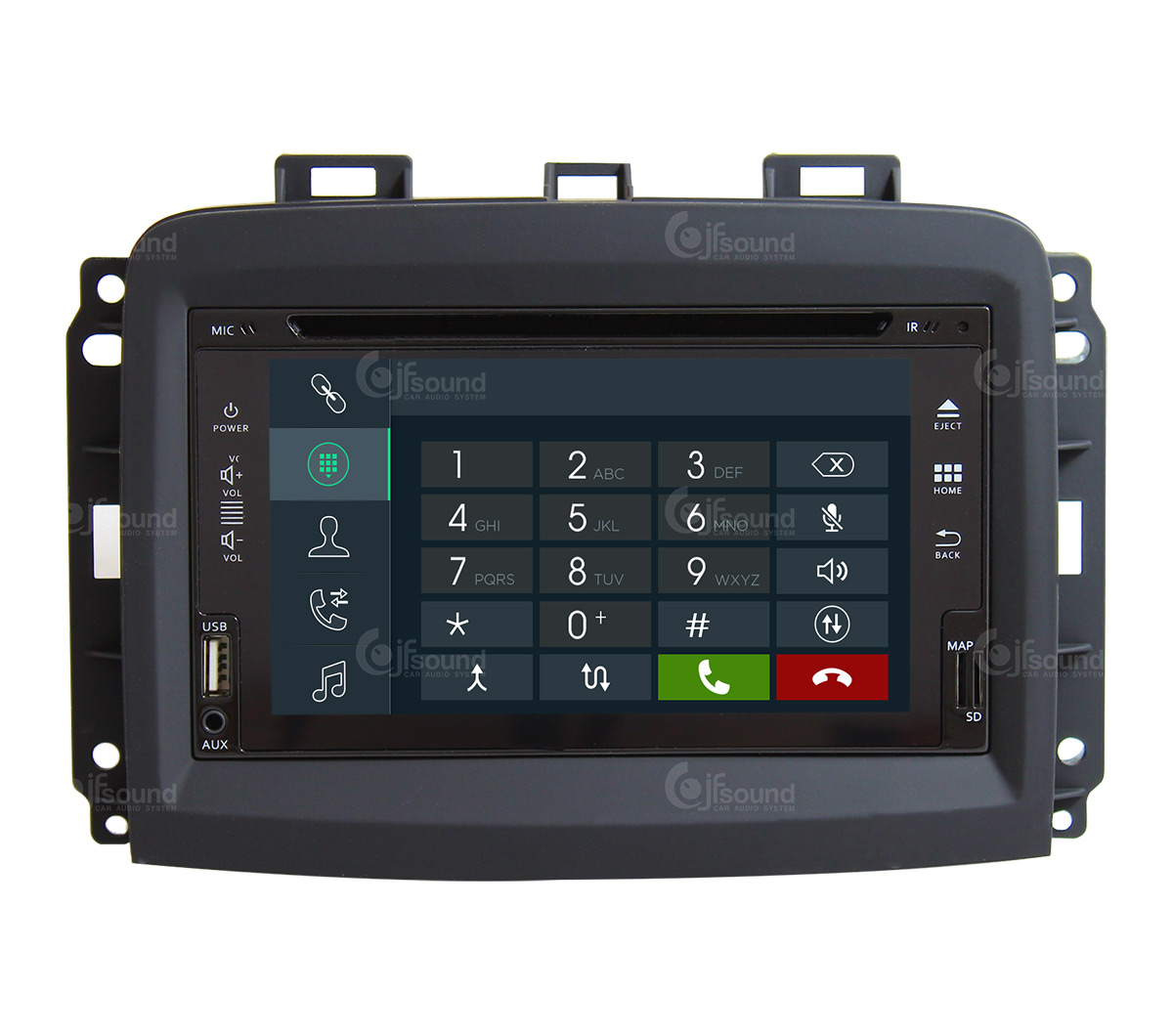JFSound JF-222-X9C-FL-PRO autoradio Android 4G per Fiat 500L