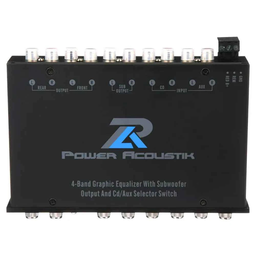 Power Acoustik PWM-16 equalizzatore auto 4 bande con preamp