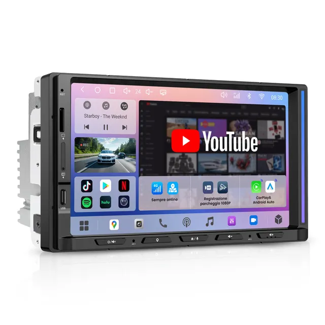 ATOTOZONE Car Stereo S8 Gen4 Autoradio 2DIN 7" 4+64GB 4G