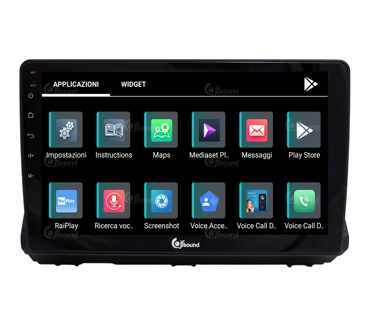 JFSound X9C-PRO JF-031DS-X9C-1-PRO autoradio Sandero 4G