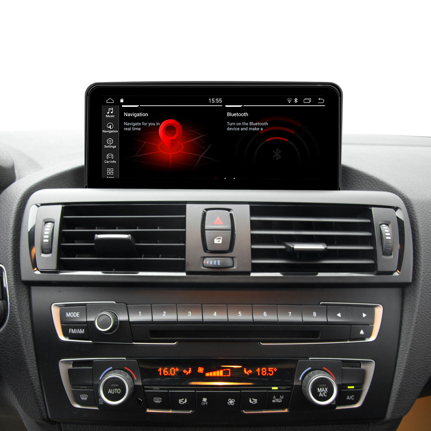 JFSound JF-031B1O-NBT sistema multimediale BMW Serie 1 Serie 2 F20