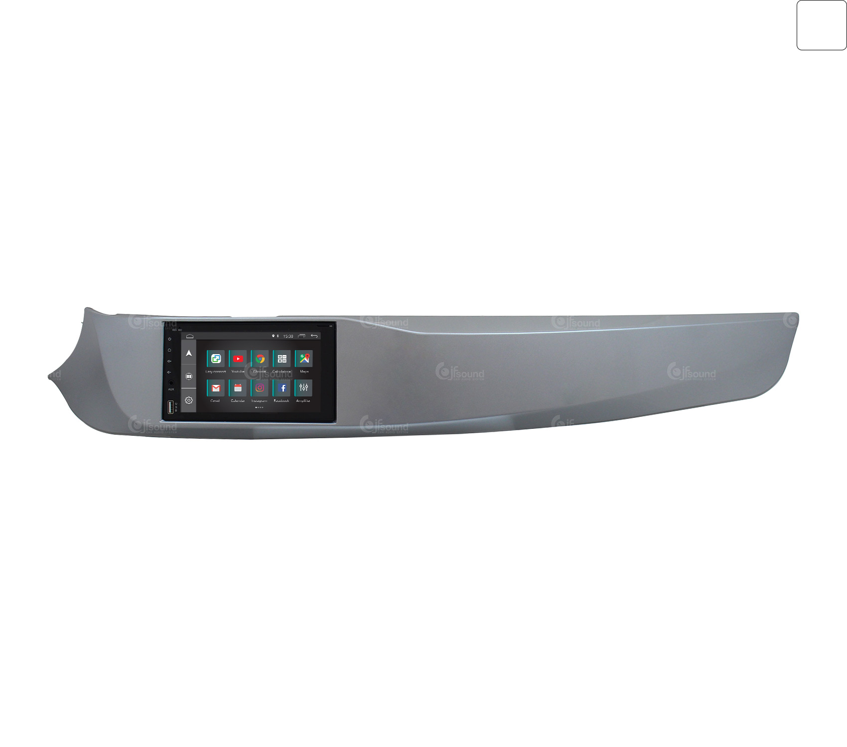 JFSound X7C-PRO JF-227-X7C-GG-PRO autoradio Giulietta DSP
