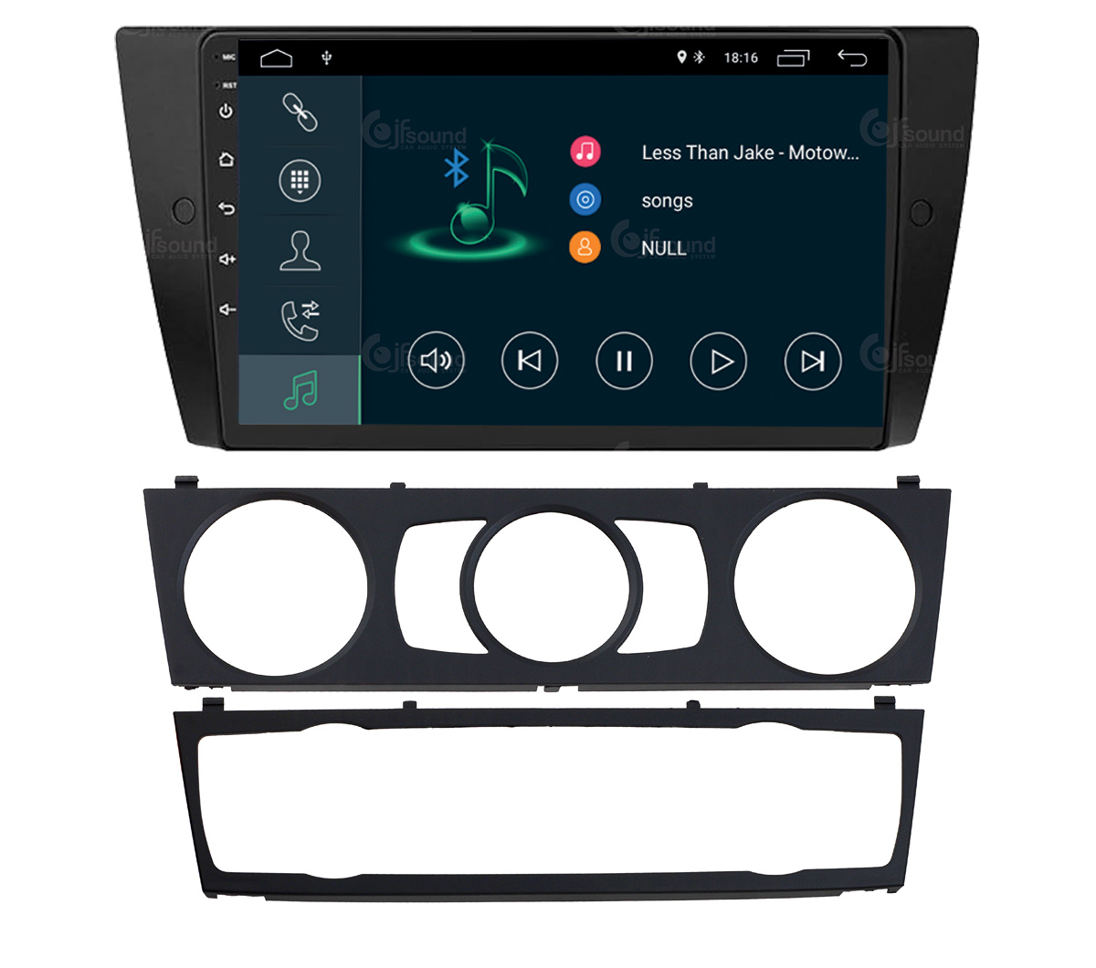 JFSound X7C-PRO JF-039B3A-X7C-PRO autoradio BMW E90 DSP