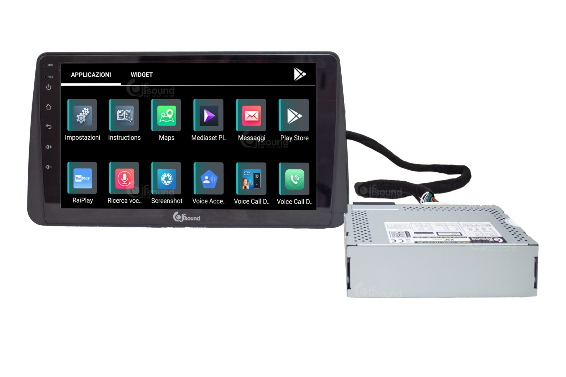 JFSound X9C-PRO JF-039FT autoradio Android per Fiat Tipo 4G DSP