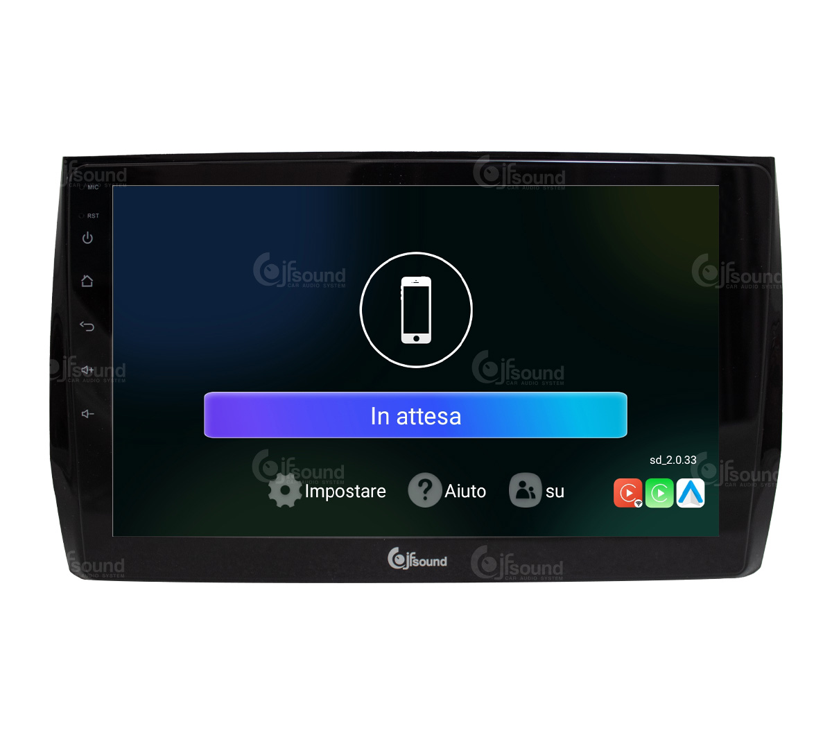 JFSound UP-PRO JF-031SK autoradio Android per Skoda Kodiaq CarPlay