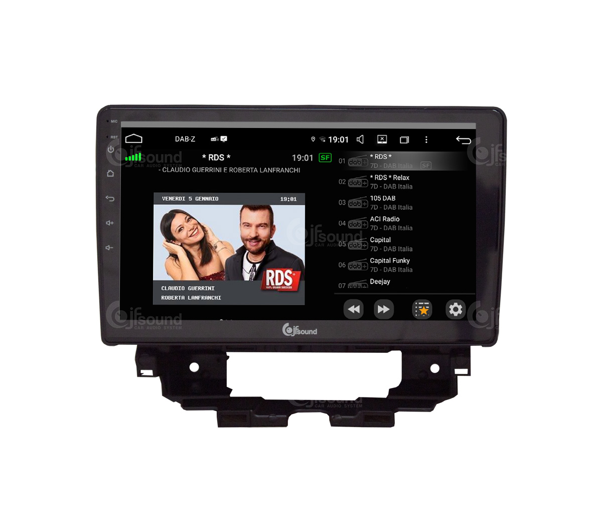 JFSound UP-PRO JF-031RK-UP-1-PRO autoradio Android Renault Kangoo
