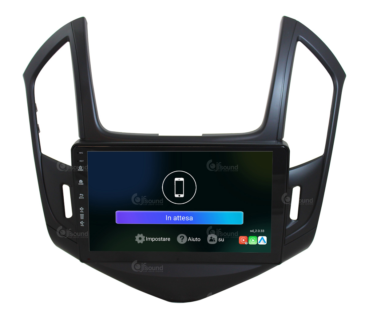 JFSound UP-PRO JF-439CC-UP-PRO autoradio Chevrolet Cruze CarPlay
