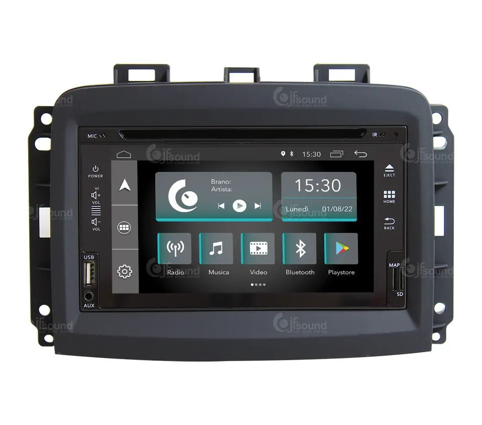 JFSound X7C-PRO JF-222-X7C-FL-PRO autoradio Fiat 500L DSP