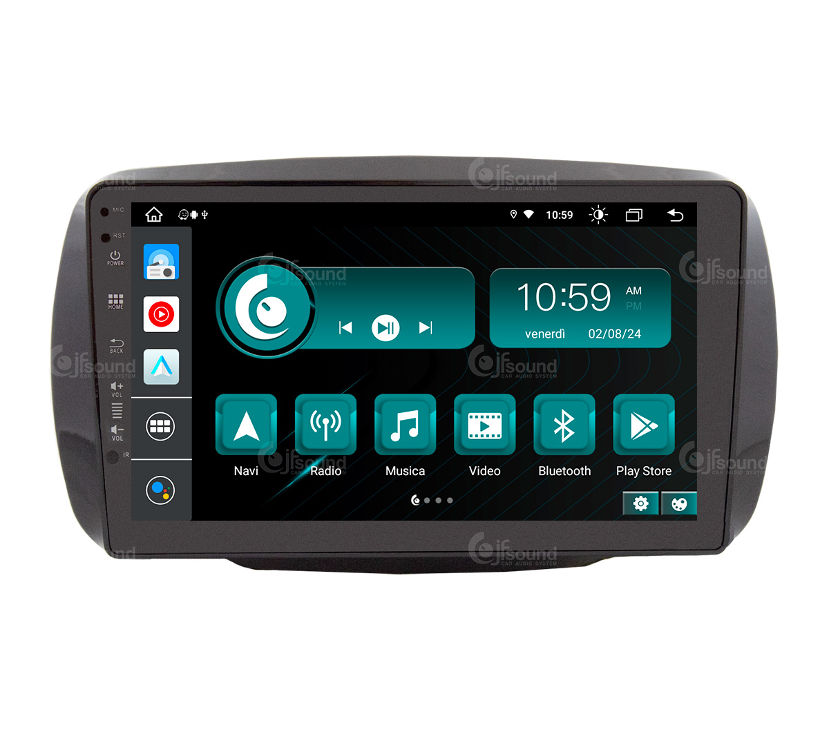JFSound X9C-PRO JF-039S2 Autoradio Smart 453 4G DSP