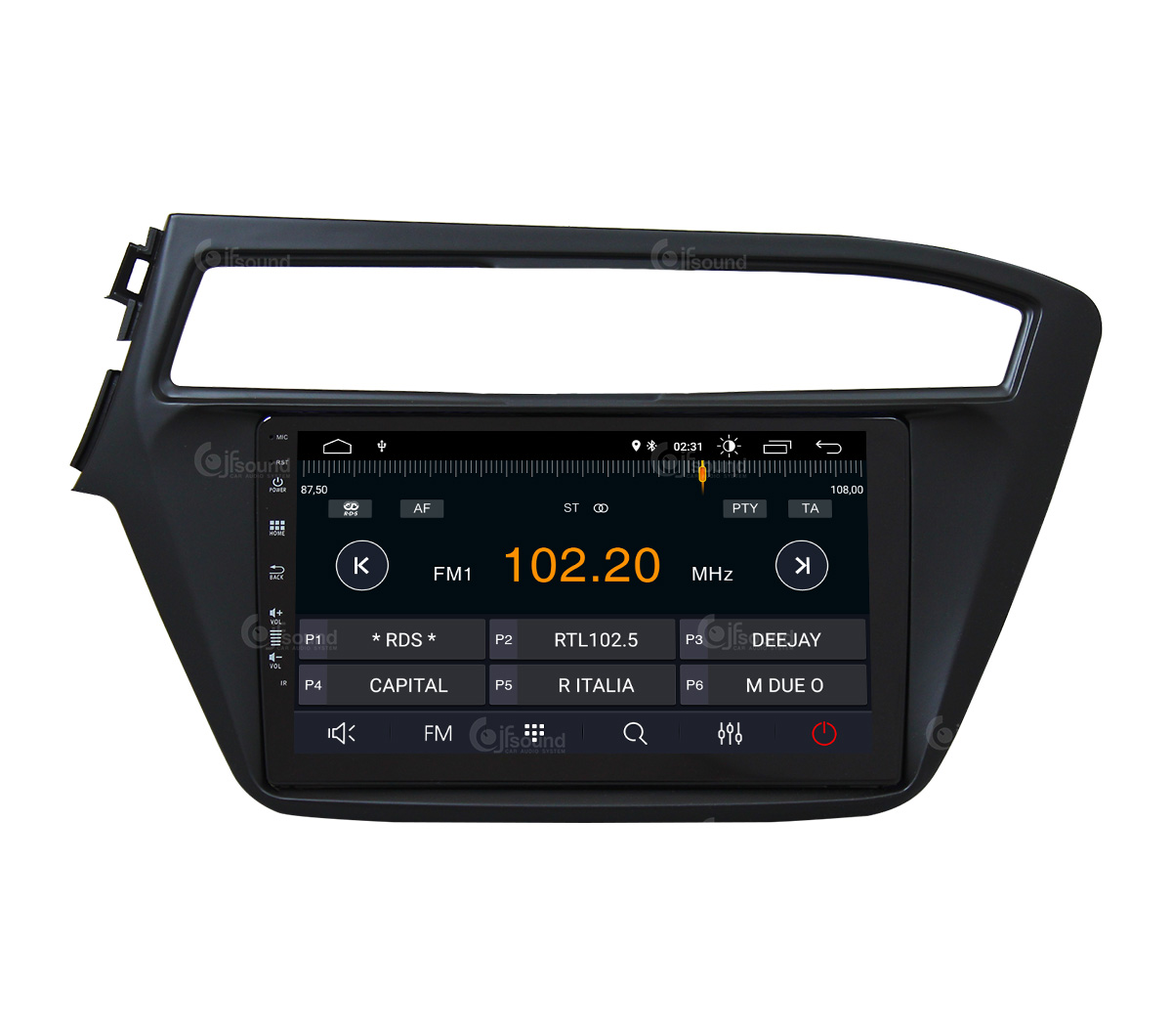 JFSound X7C-PRO JF-139I2-X7C-1-PRO autoradio Android Hyundai I20