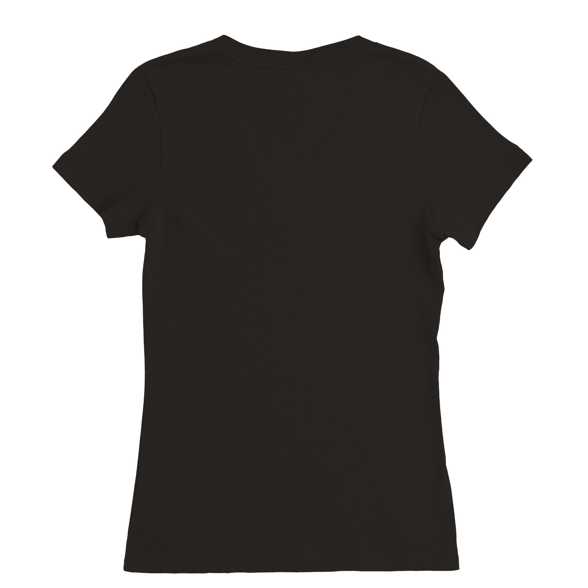 Magnedyne Camping Queen T-Shirt Donna Scollo V Cotone